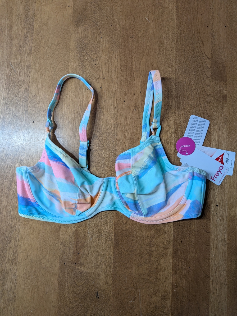 Freya Summer Reef Underwire Swim Top - Picture 2 of 6